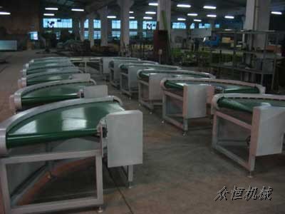 90°轉(zhuǎn)彎皮帶機(jī)